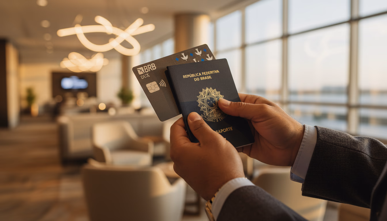 BRB DUX Visa: Conheça o Cartão de Metal com Concierge e Lounges Ilimitados