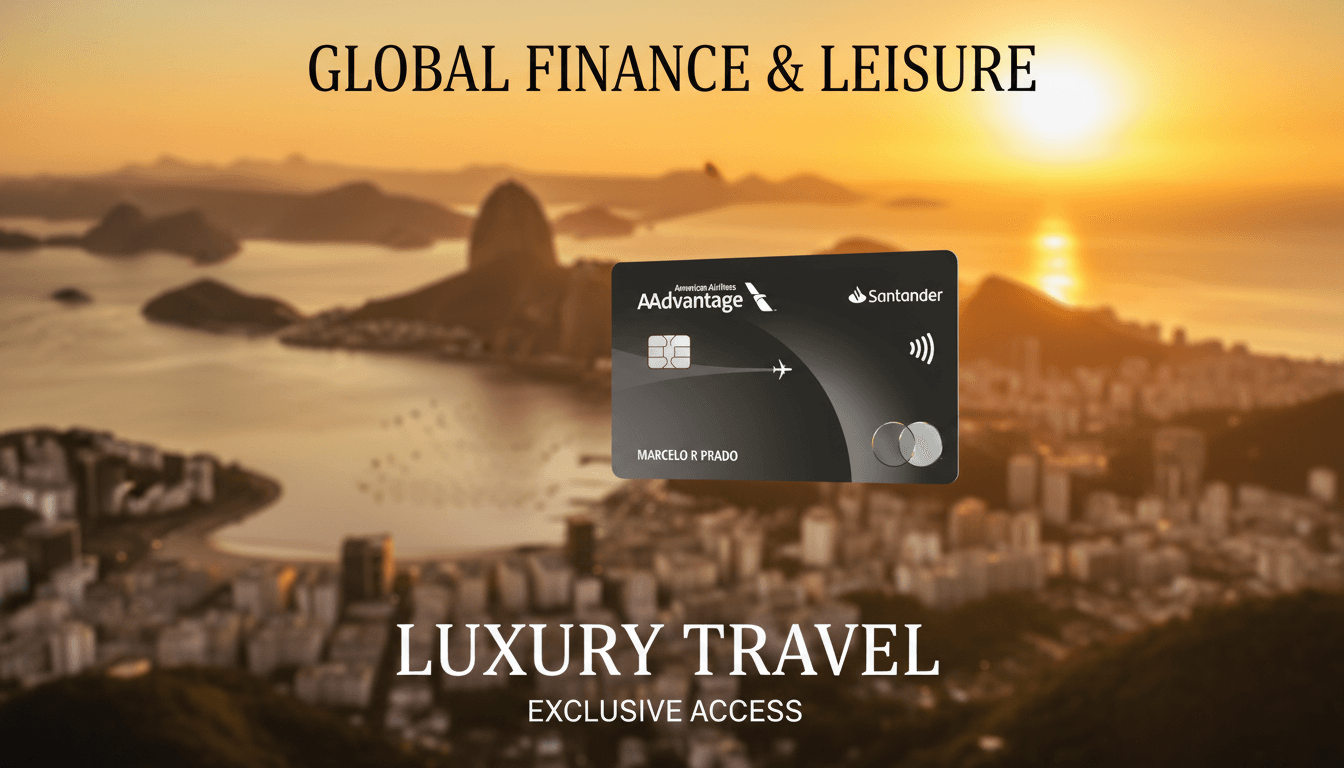 Santander AAdvantage Black: Até 5 Milhas por Dólar e Acesso VIP LoungeKey