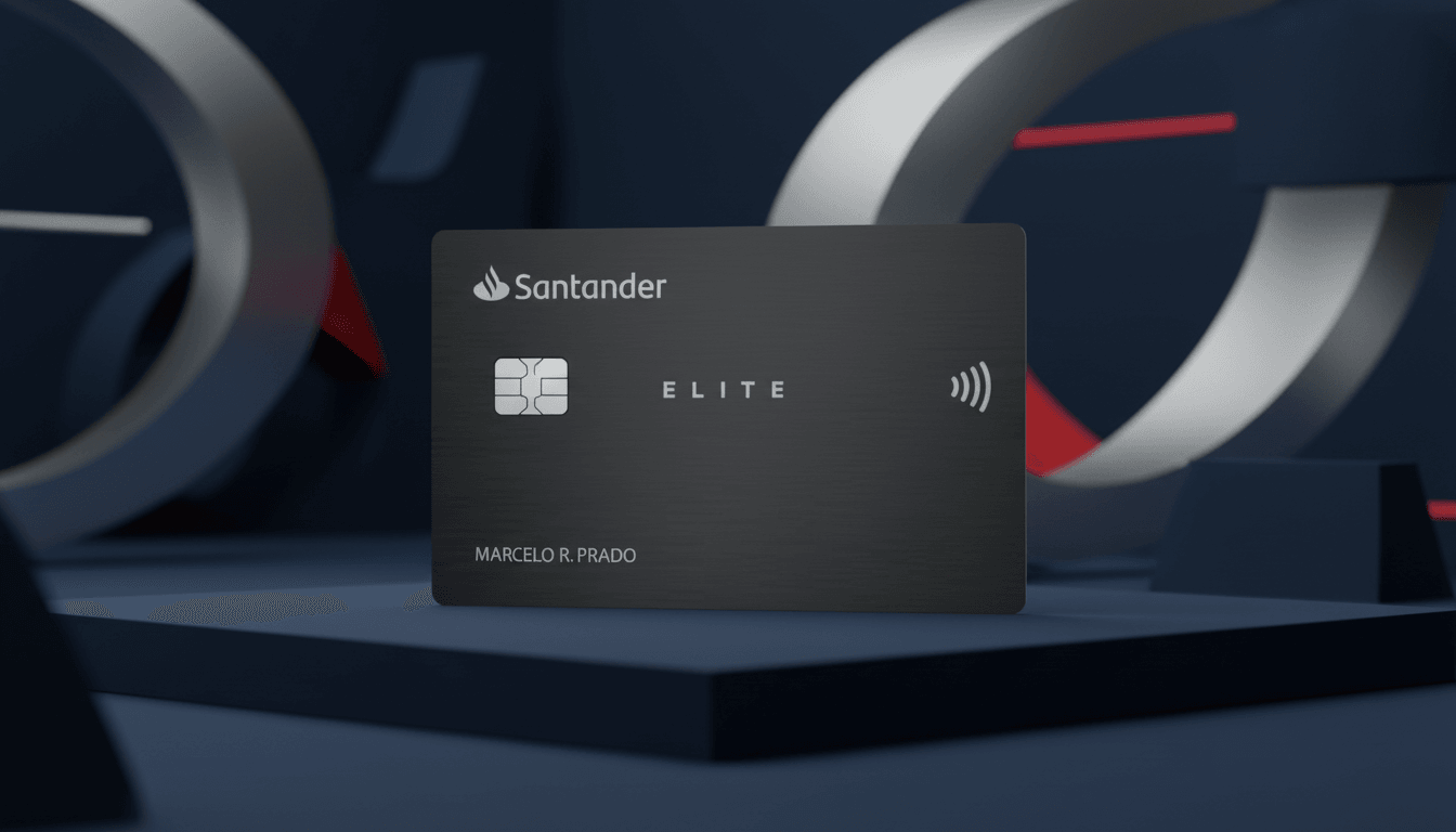 Santander Elite: Pontos Esfera ou Cashback + Tag Grátis e Anuidade Zero