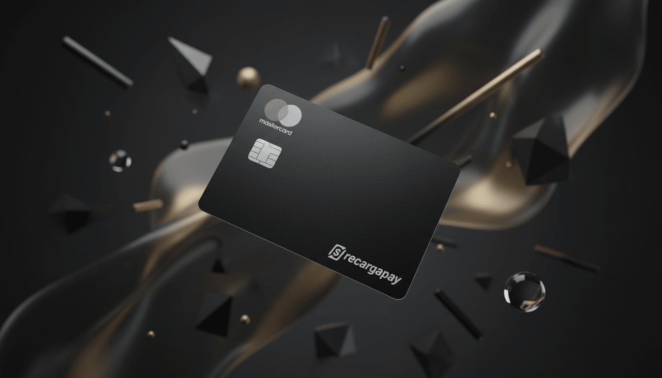 Cartão RecargaPay Black: Cashback de 1,5% e Limite até R$ 30 Mil